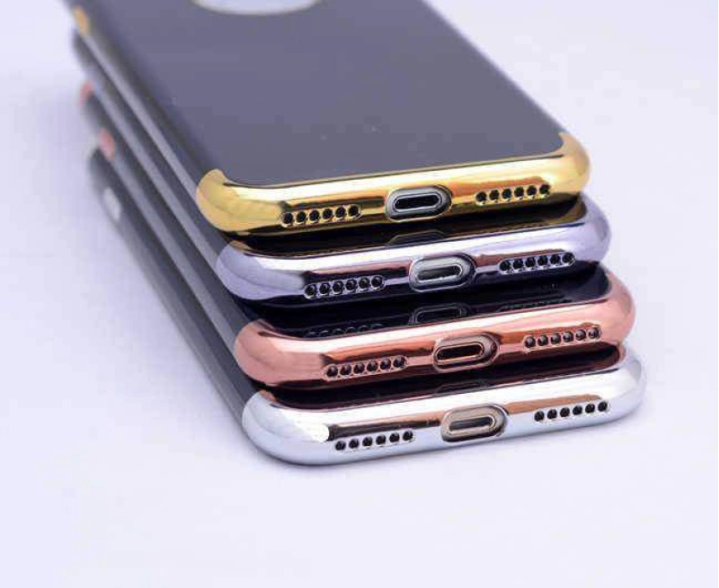 More TR Apple iPhone 7 Plus Kılıf Zore Jet Lazer Silikon