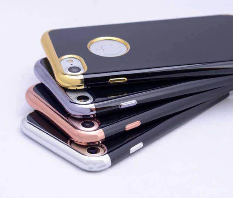 More TR Apple iPhone 7 Plus Kılıf Zore Jet Lazer Silikon