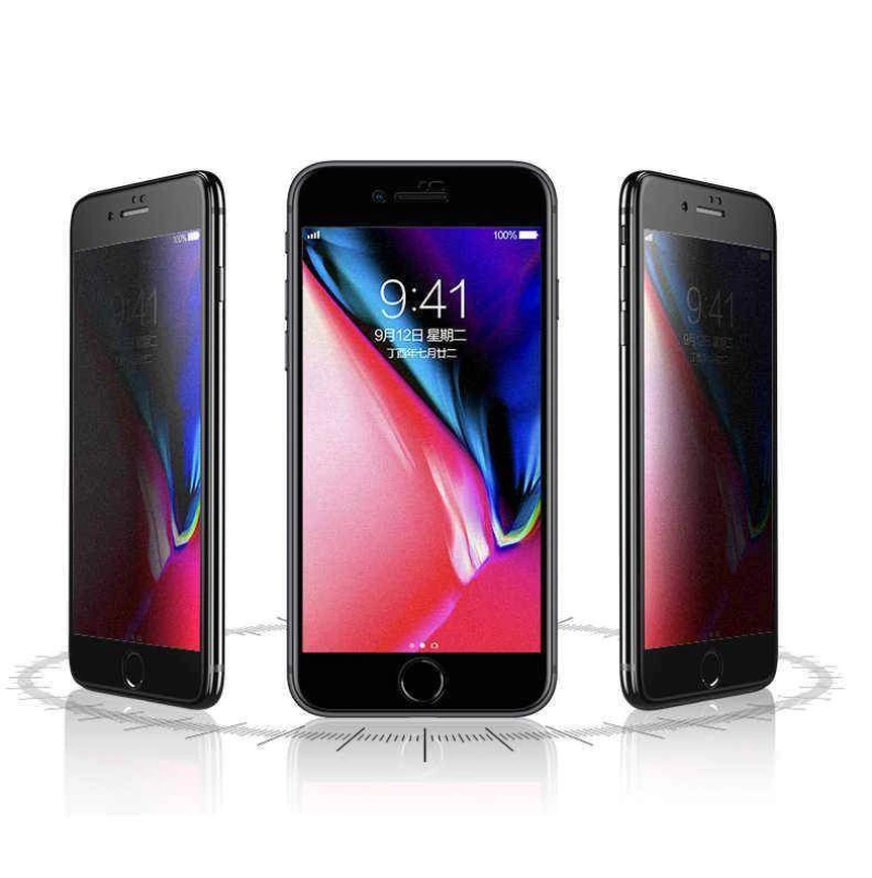 More TR Apple iPhone 7 Plus Zore Anti-Dust Mat Privacy Temperli Ekran Koruyucu