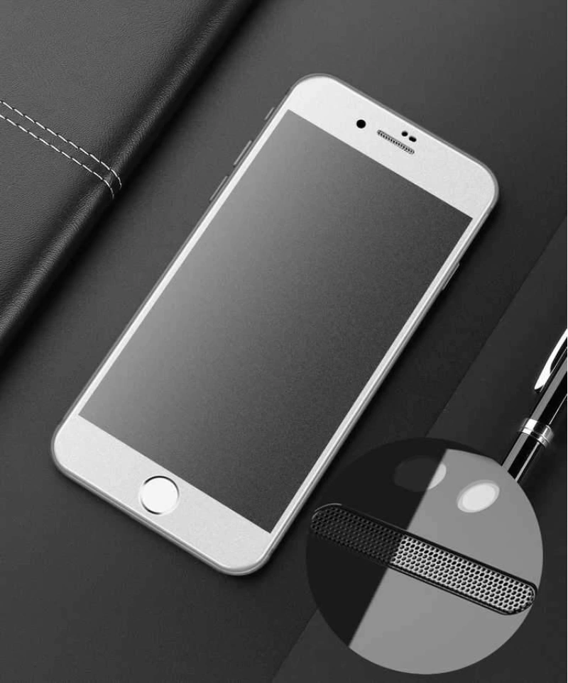 More TR Apple iPhone 7 Plus Zore Anti-Dust Mat Privacy Temperli Ekran Koruyucu