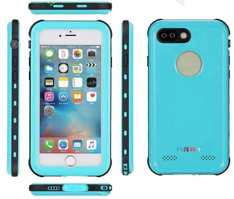 More TR Apple iPhone 8 Plus Kılıf 1-1 Su Geçirmez Kılıf