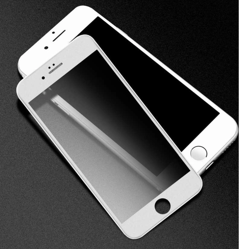 More TR Apple iPhone 8 Plus Zore Anti-Dust Mat Privacy Temperli Ekran Koruyucu