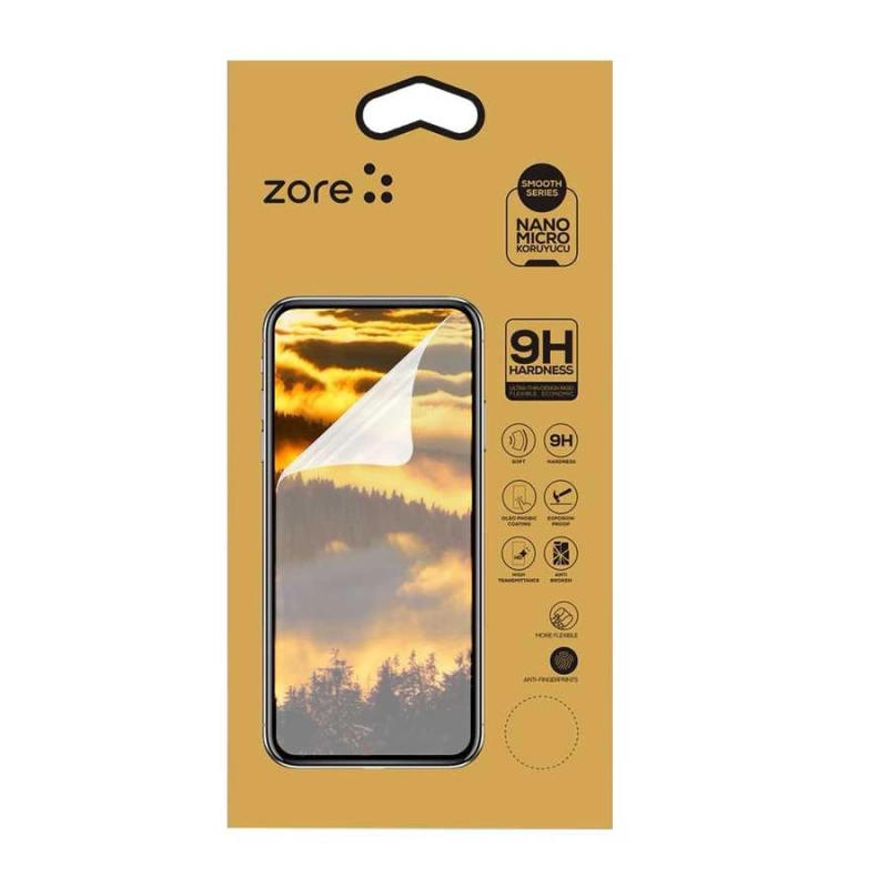 More TR Apple iPhone SE 2020 Zore Nano Micro Temperli Ekran Koruyucu