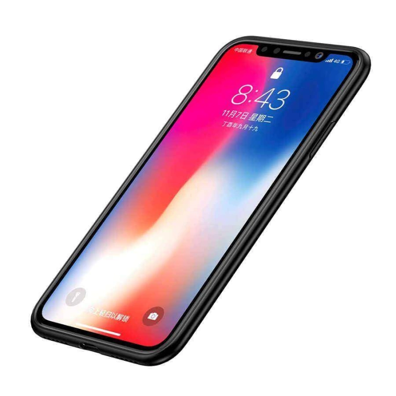 More TR Apple iPhone X Kılıf Zore Hom Silikon