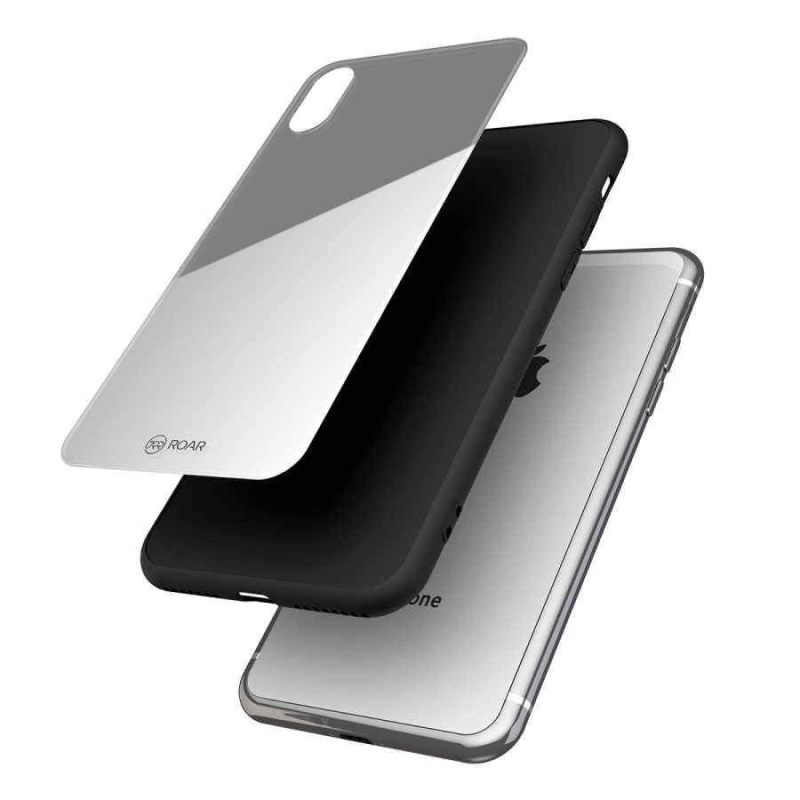 More TR Apple iPhone XS 5.8 Kılıf Roar Mira Glass Kapak