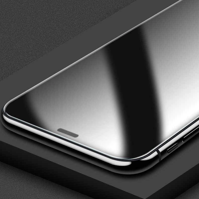 More TR Apple iPhone XS 5.8 Zore Anti-Dust Mat Privacy Temperli Ekran Koruyucu
