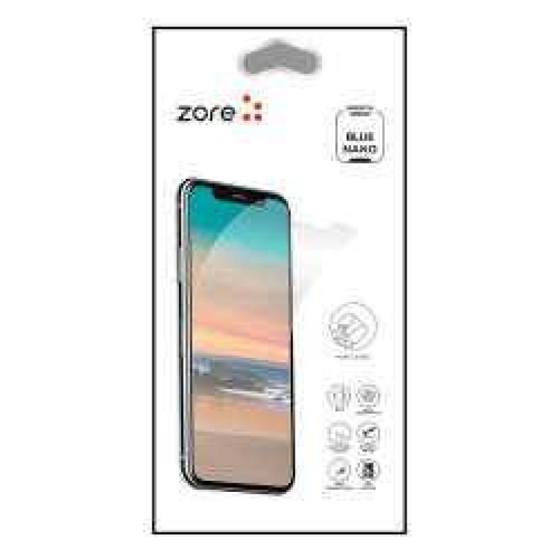 Apple iPhone XS Max 6.5 Zore Blue Nano Arka Koruyucu