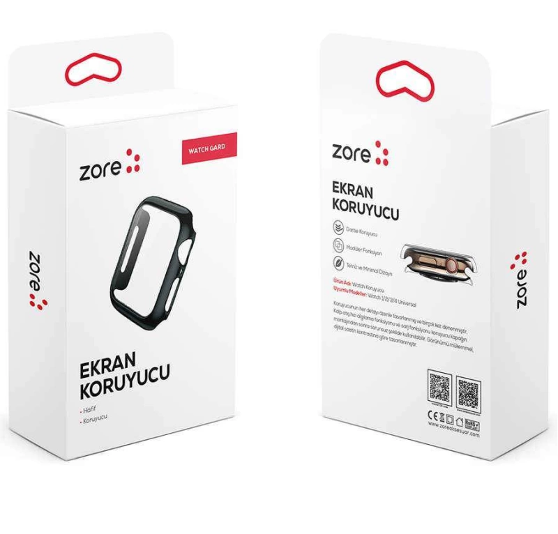More TR Apple Watch 38mm Zore Watch Gard Ekran Koruyucu