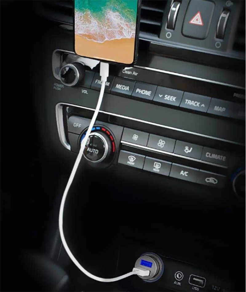More TR Benks C27 Dual Usb Araç Şarj Aleti 4.8A