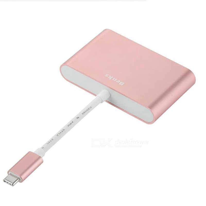 More TR Benks U23 Type-C to 3 in 1 Usb Adaptör (Usb 3.0+2.Usb2.0)
