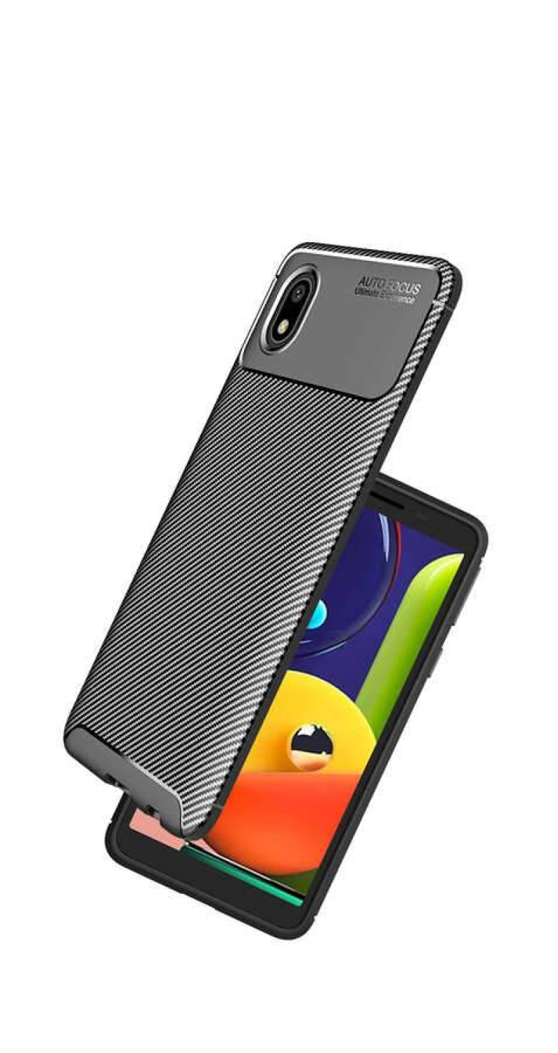 More TR Galaxy A01 Core Kılıf Zore Negro Silikon Kapak