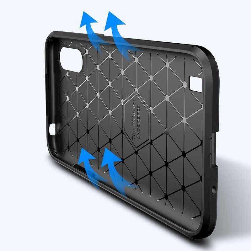 More TR Galaxy A01 Kılıf Zore Negro Silikon Kapak
