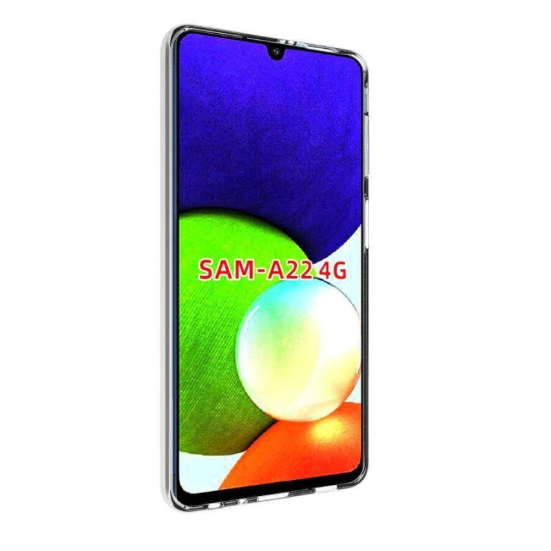 More TR Galaxy A22 4G Kılıf Zore Süper Silikon Kapak