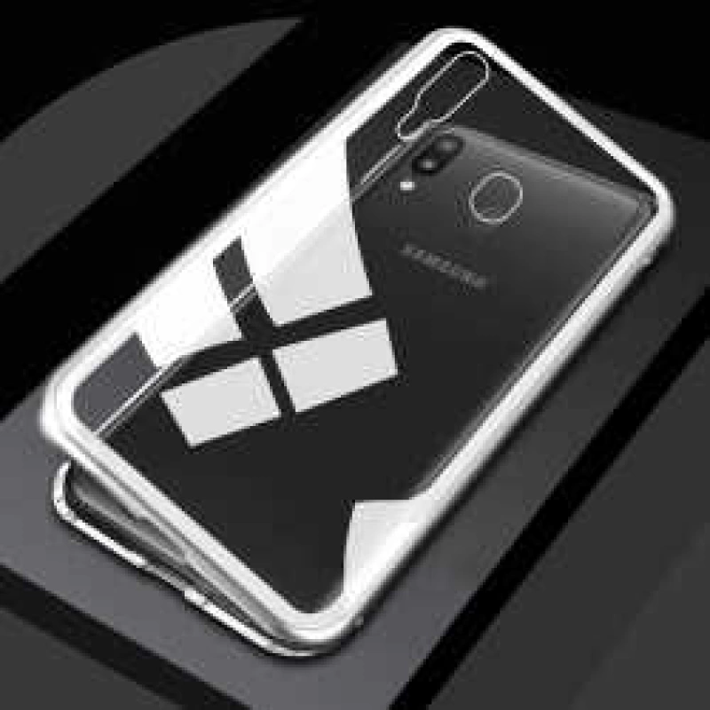 More TR Galaxy A30 Kılıf Zore Devrim Mıknatıslı Cam Kapak