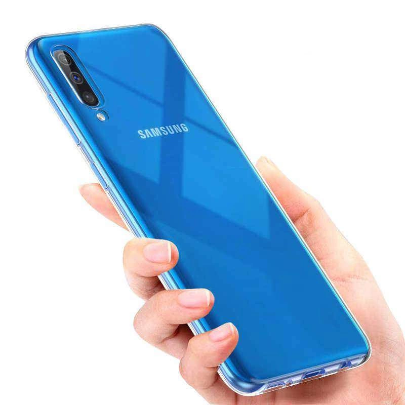More TR Galaxy A50 Kılıf Zore Ultra İnce Silikon Kapak 0.2 mm