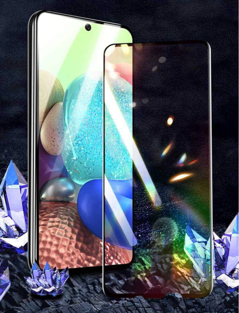 More TR Galaxy A52 Zore Kenarları Kırılmaya Dayanıklı Cam Ekran Koruyucu