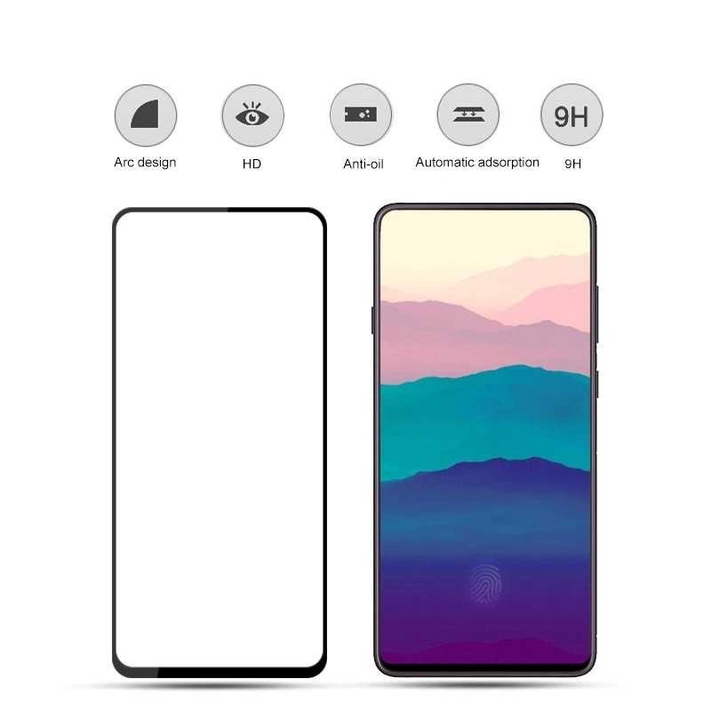More TR Galaxy A80 Zore Kenarları Kırılmaya Dayanıklı Cam Ekran Koruyucu
