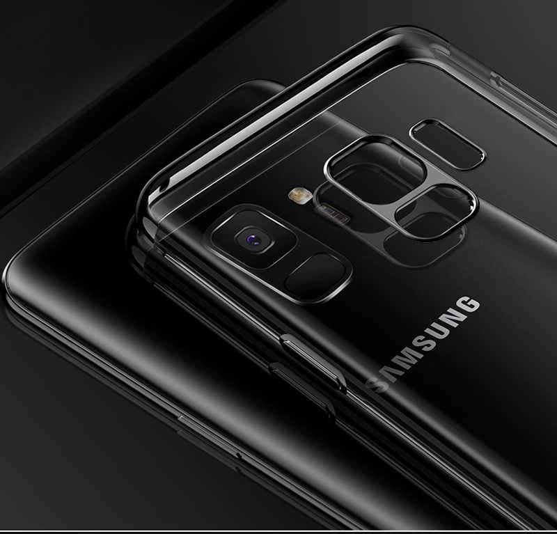 Galaxy J6 Kılıf Zore Dört Köşeli Lazer Silikon Kapak