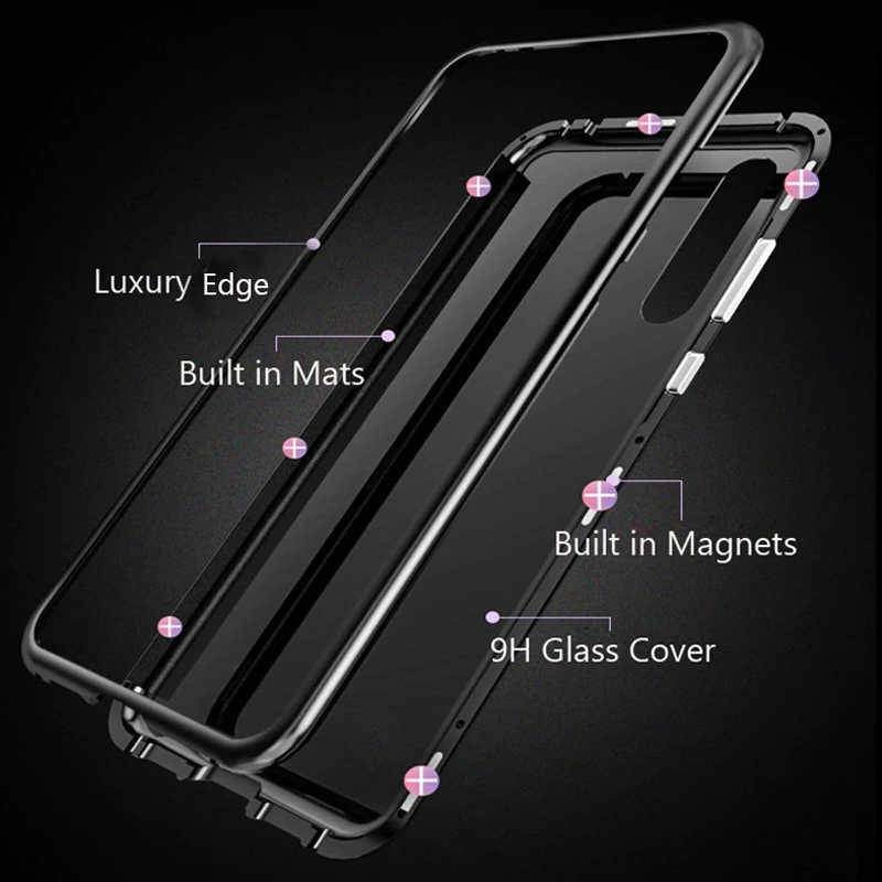 More TR Galaxy M20 Kılıf Zore Devrim Mıknatıslı Cam Kapak