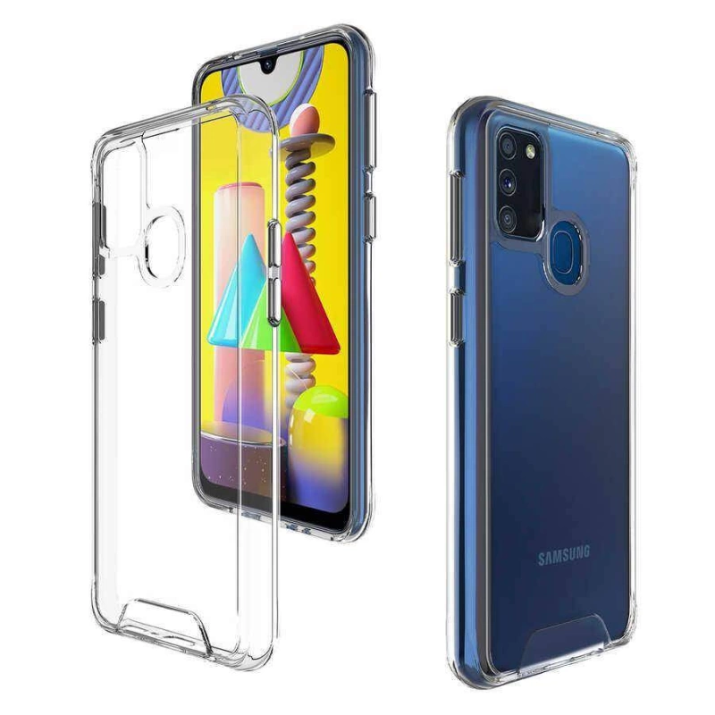 More TR Galaxy M30S Kılıf Zore Gard Silikon