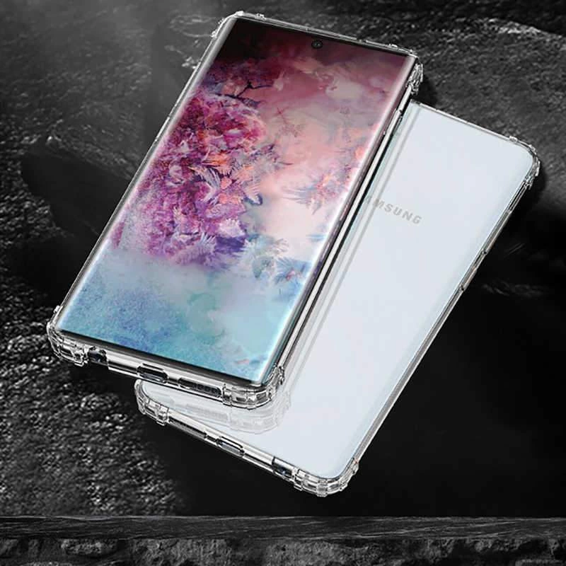 Galaxy Note 10 Plus Kılıf Zore Nitro Anti Shock Silikon