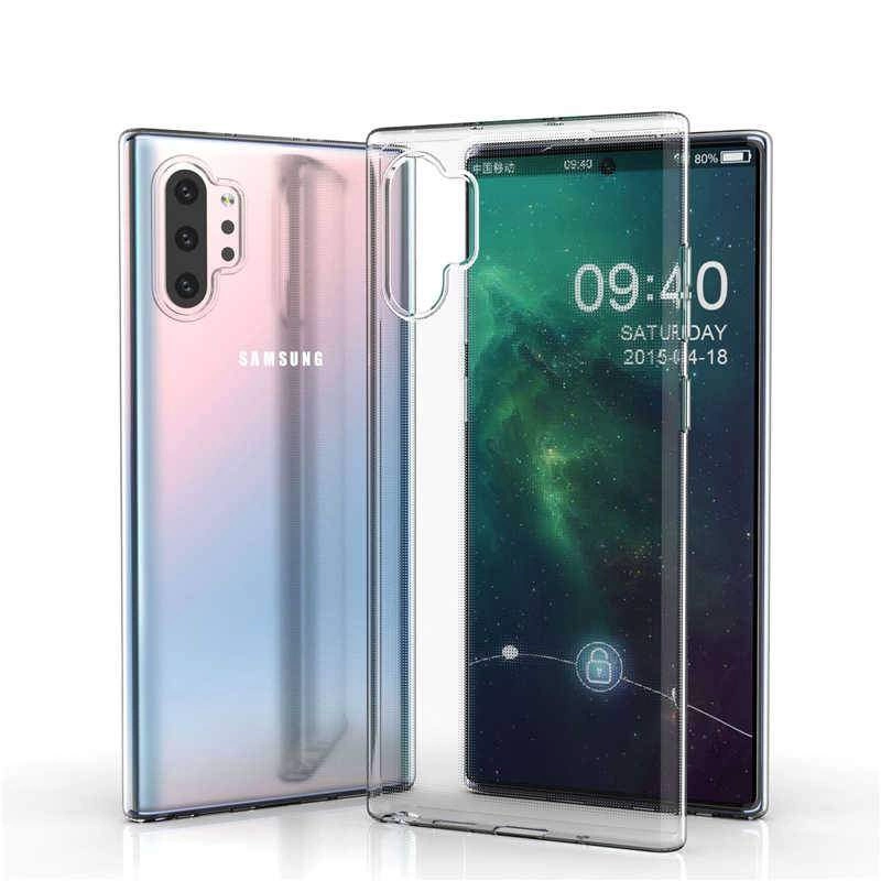 Galaxy Note 10 Plus Kılıf Zore Süper Silikon Kapak