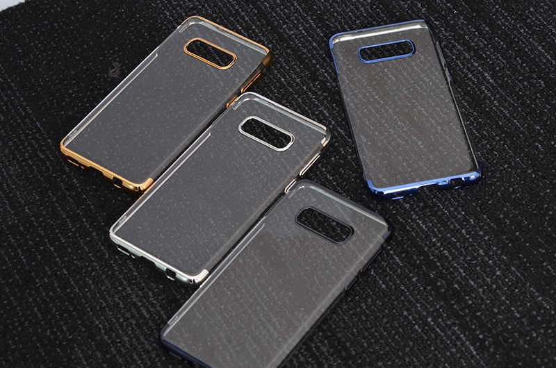 More TR Galaxy S10E Kılıf Zore Tareks Şeffaf Kapak