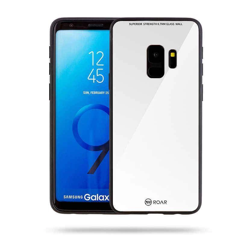 Galaxy S9 Kılıf Roar Mira Glass Kapak