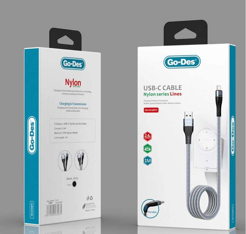 More TR Go Des GD-UC520 Type - C Usb Kablo