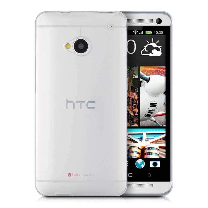 HTC One M7 Kılıf Zore Süper Silikon Kapak