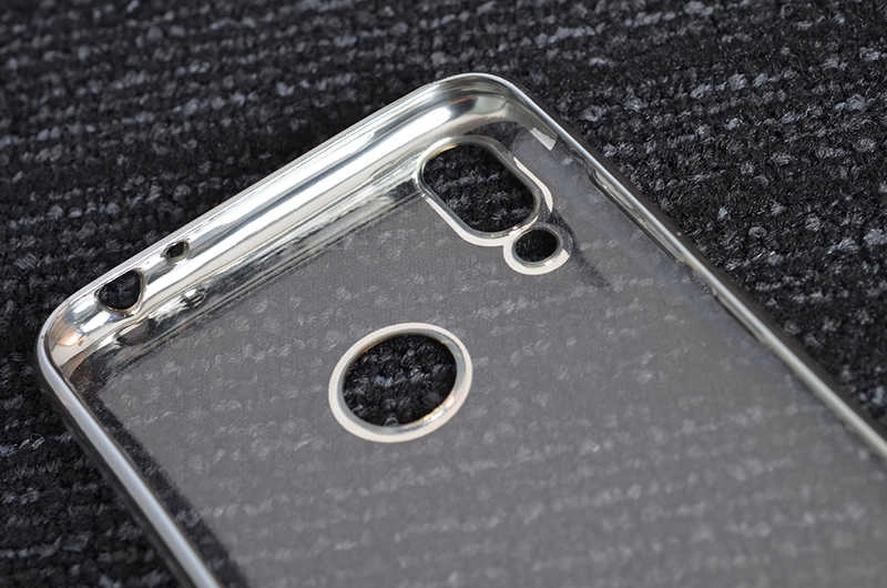 More TR Huawei Honor 8C Kılıf Zore Dört Köşeli Lazer Silikon Kapak