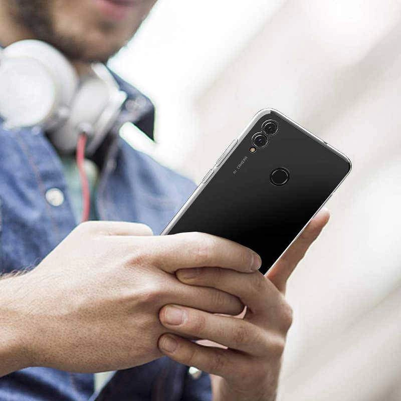 More TR Huawei Honor 8C Kılıf Zore Süper Silikon Kapak