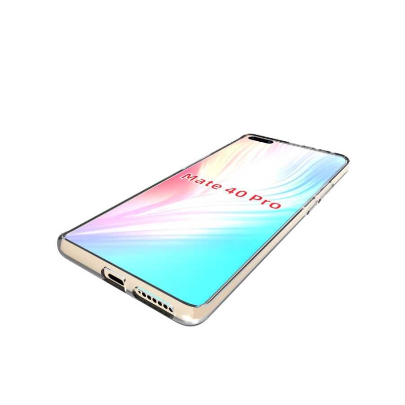 More TR Huawei Mate 40 Pro Kılıf Zore Süper Silikon Kapak