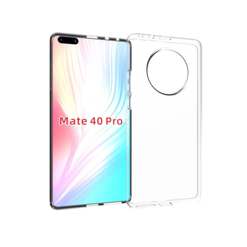 More TR Huawei Mate 40 Pro Kılıf Zore Süper Silikon Kapak