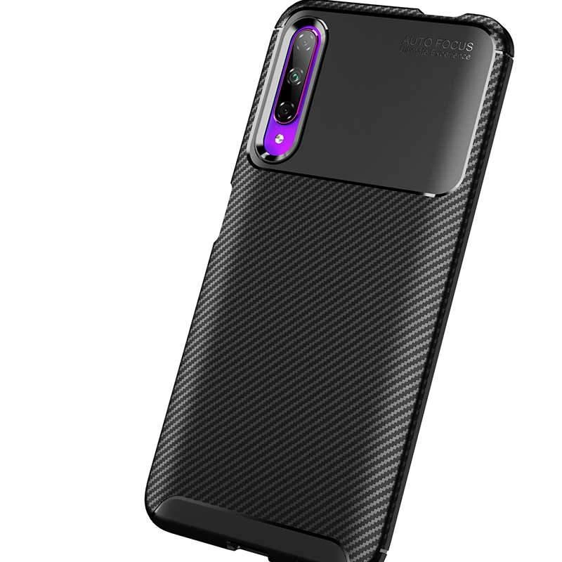 More TR Huawei P Smart Pro 2019 Kılıf Zore Negro Silikon Kapak