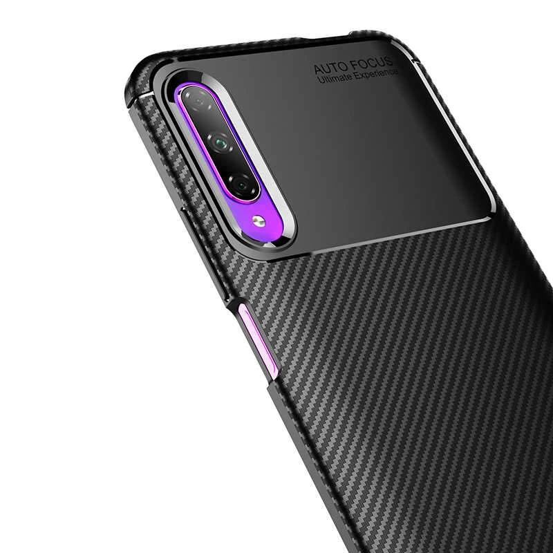 More TR Huawei P Smart Pro 2019 Kılıf Zore Negro Silikon Kapak
