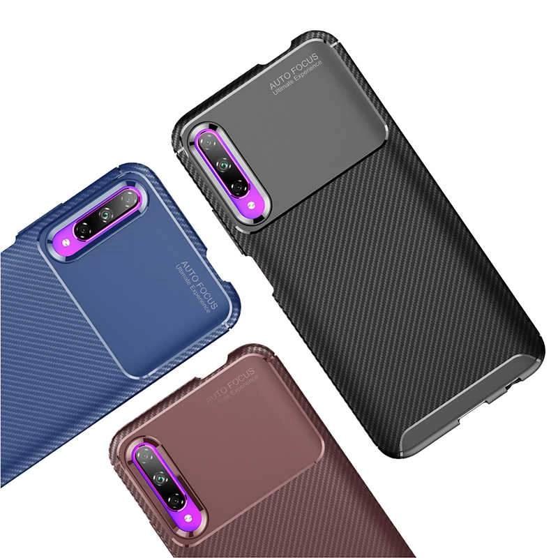 More TR Huawei P Smart Pro 2019 Kılıf Zore Negro Silikon Kapak