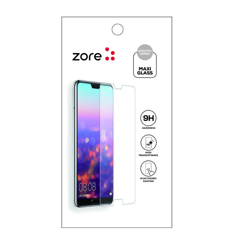 More TR Huawei P Smart Pro 2019 Zore Maxi Glass Temperli Cam Ekran Koruyucu