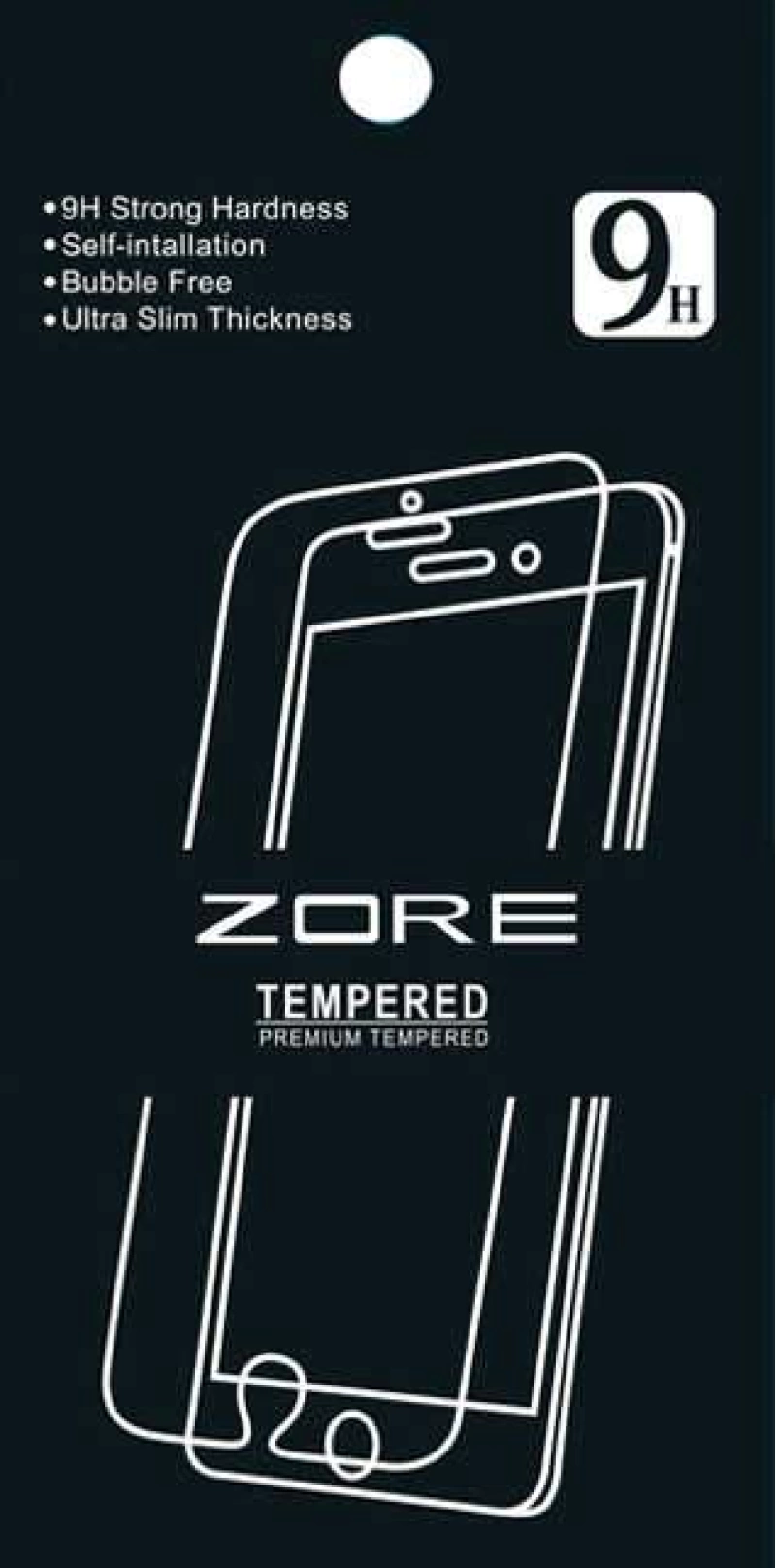 More TR Huawei Y7 2018 Zore Temperli Cam Ekran Koruyucu