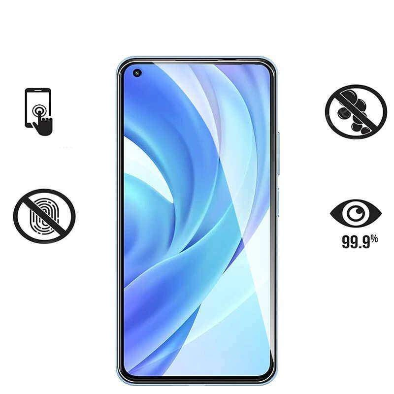 More TR İnfinix Note 8İ Zore Maxi Glass Temperli Cam Ekran Koruyucu