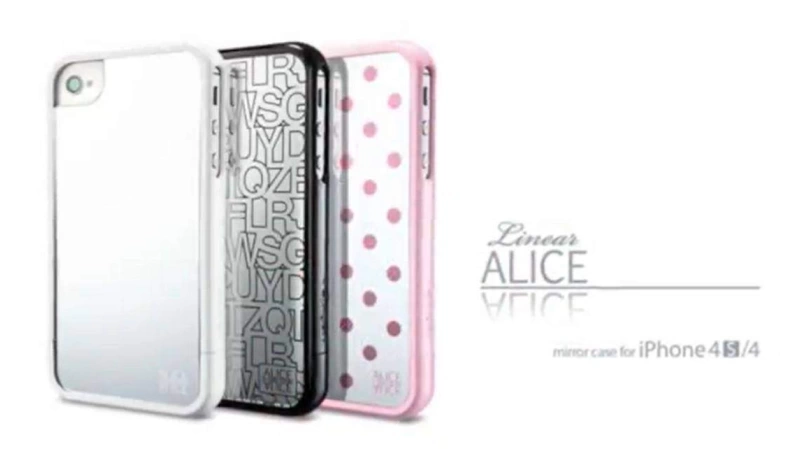 iPhone 4/4s için Kılıf (SPiGEN Linear Alice)