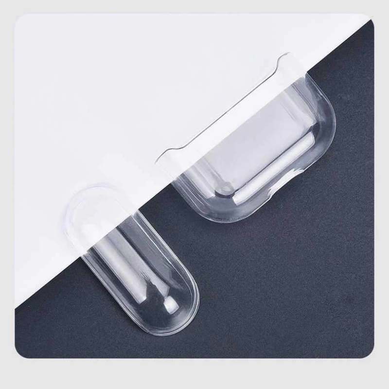 More TR Apple Airpods 3. Nesil Kılıf Şeffaf Sert Kristal Zore Airbag 14 Kılıf