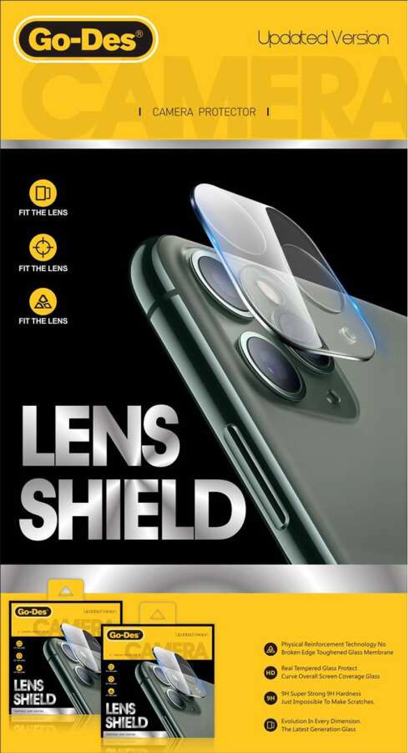 More TR Apple iPhone 11 Go Des Lens Shield Kamera Lens Koruyucu