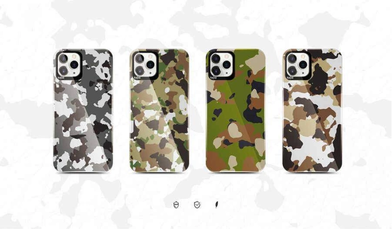 More TR Apple iPhone 12 Pro Kılıf Kajsa Camo Kapak