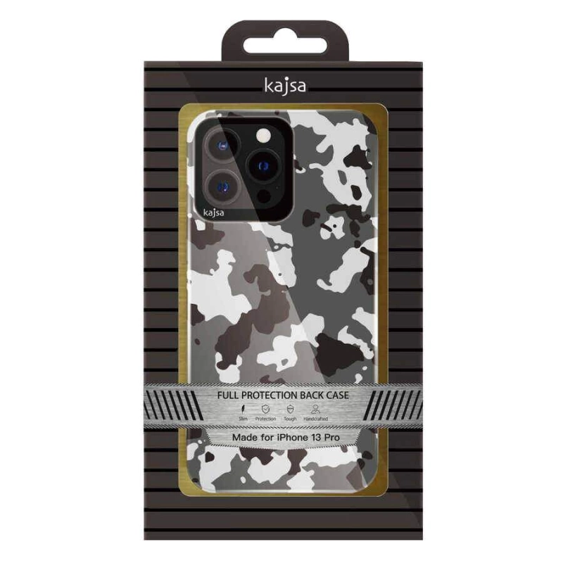 More TR Apple iPhone 13 Kılıf Kajsa Camo Kapak