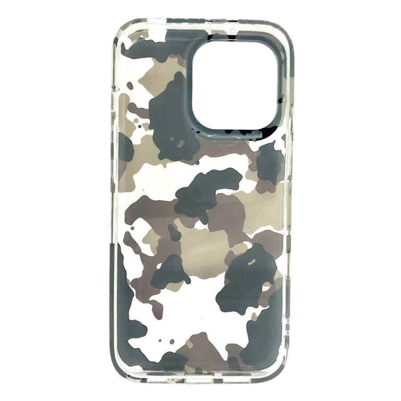 More TR Apple iPhone 13 Kılıf Kajsa Camo Kapak