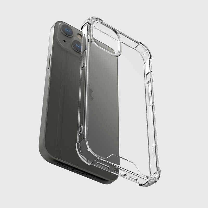 More TR Apple iPhone 13 Mini Kılıf Zore Kamera Korumalı Nitro Anti Shock Silikon