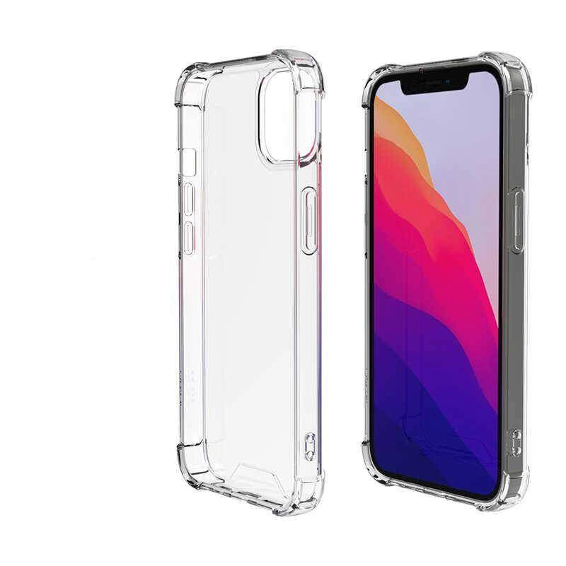 More TR Apple iPhone 13 Mini Kılıf Zore Kamera Korumalı Nitro Anti Shock Silikon