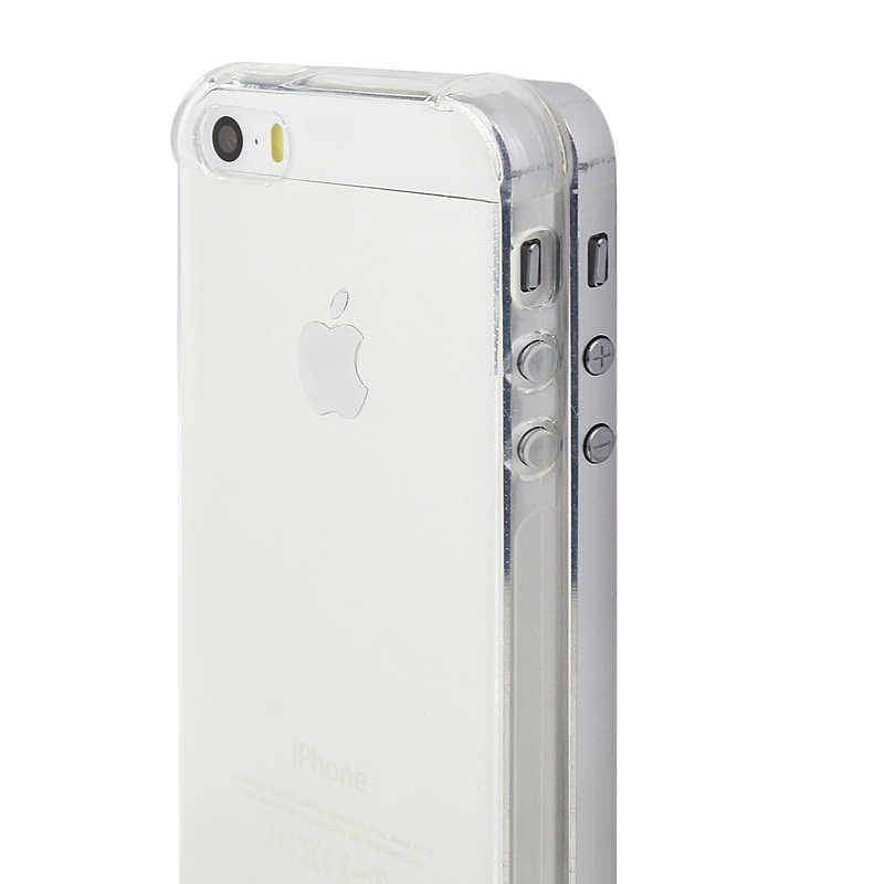 Apple iPhone 5 Kılıf Zore Nitro Anti Shock Silikon