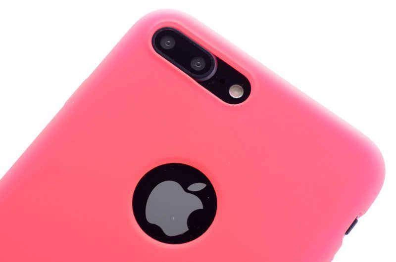 Apple iPhone 8 Plus Kılıf Zore Premier Silikon Kapak